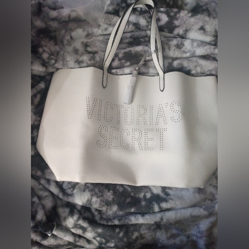 Victoria Secret tote white